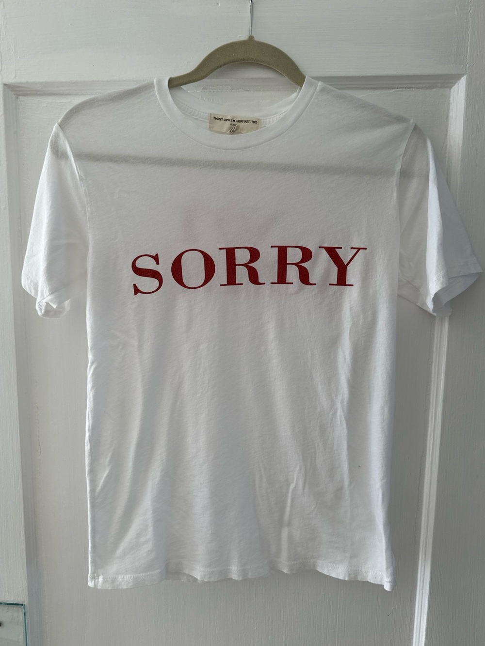 ‘SORRY / NOT SORRY' Graphic Tee - Project Social T x Urban Outfitters